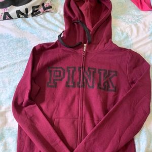 Pink Victoria secret hoodie. Final sale